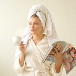 female bath robe