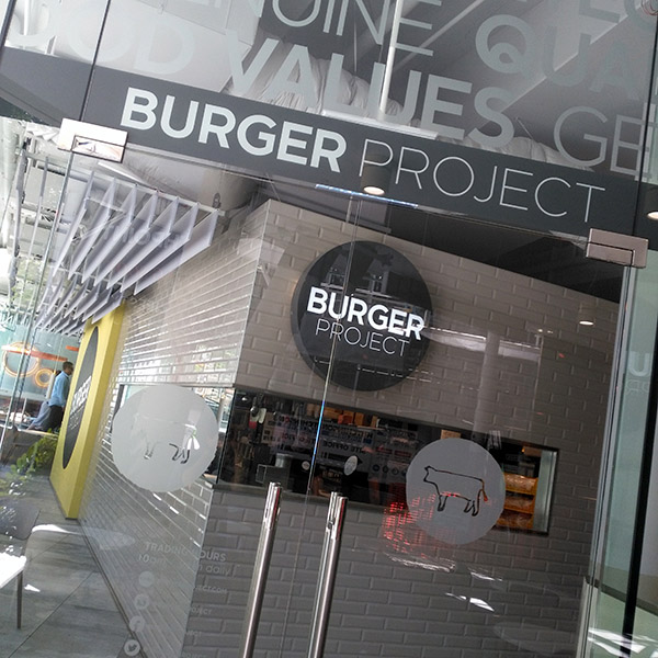 burger project shop front