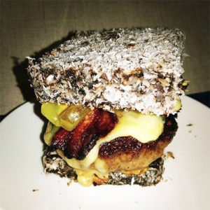 lamington burger