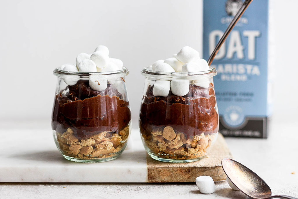 s'mores pudding