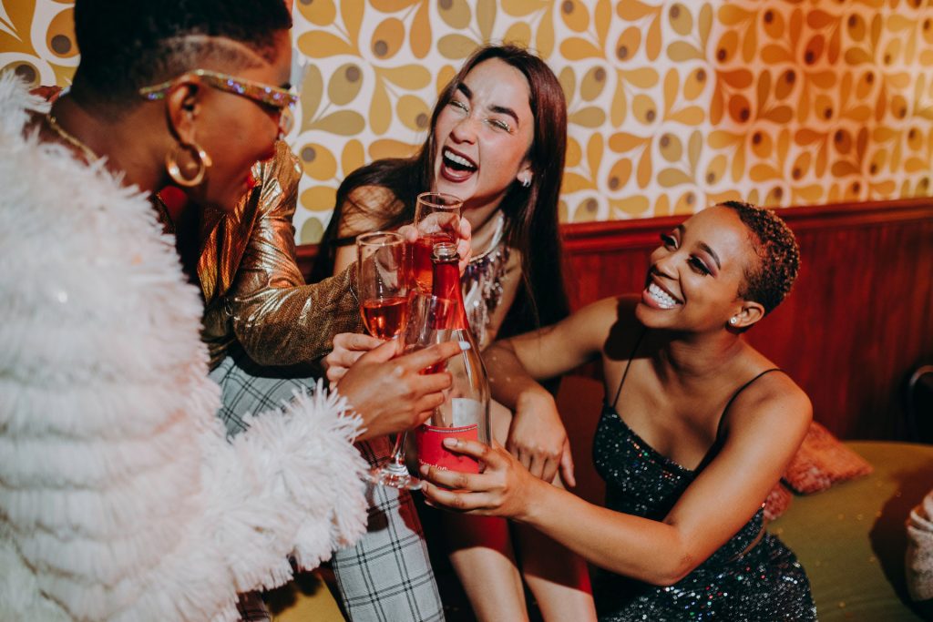 females party wine