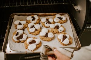 bbq ANZAC smores