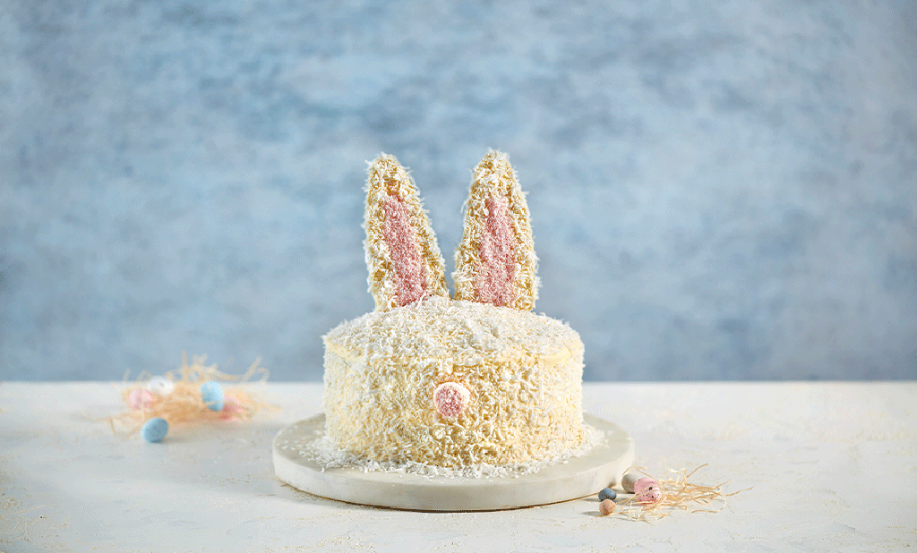 fluffy bunny cake