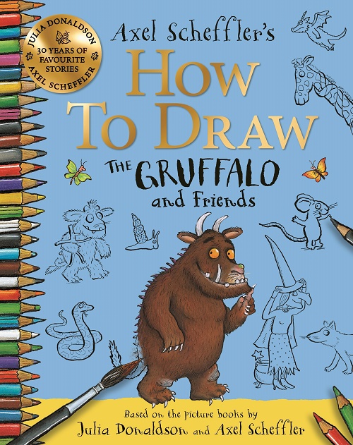 how to draw gruffalo and friends