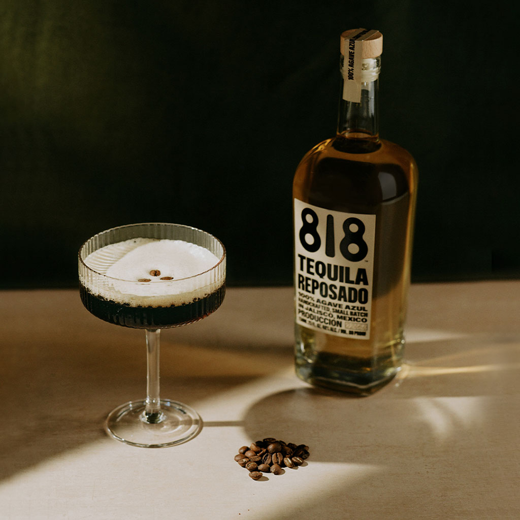 818 Espresso Martini cocktail by 818 Tequila