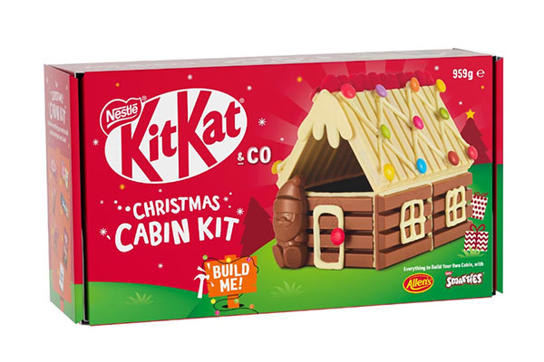 KitKat Christmas Cabin Kit